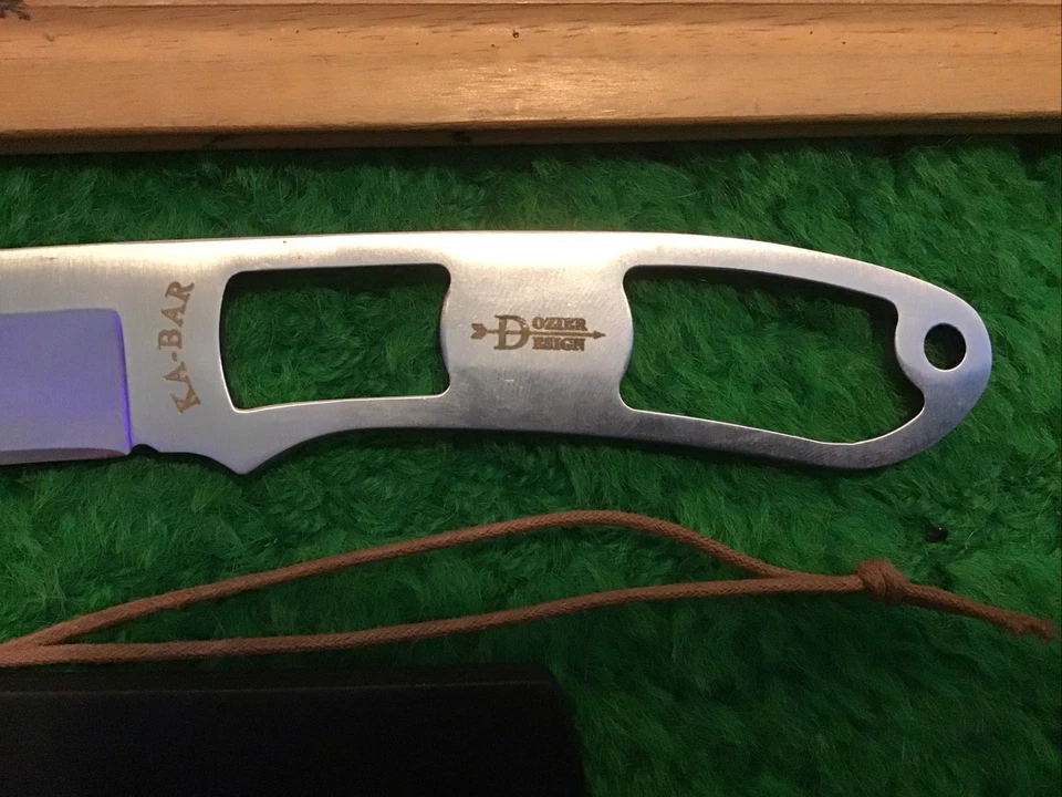 Kabar Dozier 4073 скелет шеи нож снят с производства модель отличном состоянии товара. - Изображение 2 из 4