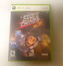 Space Chimps Microsoft Xbox 360 Game w/ Case And Manual Brash Entertainment E10+