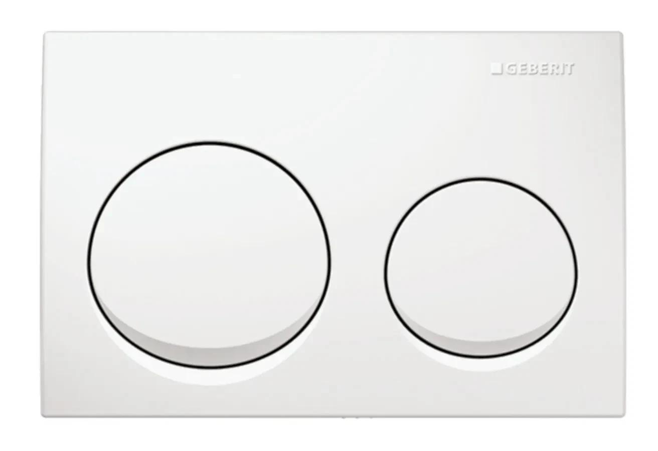 Alpha20MW Geberit flush plate White Alpine