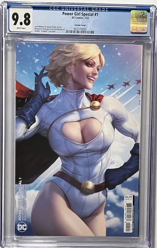 POWER GIRL SPECIAL #1 CGC 9.8 NM/MINT🔥Stanley 'Artgerm' Lau Cover 🔑 DC Comics