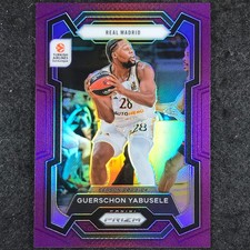 2023-24 Prizm EuroLeague GUERSCHON YABUSELE Purple Prizm /99 #120