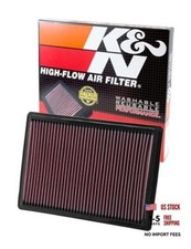 Engine Air Filter: Increase Power Acceleration, Washable, Premium,