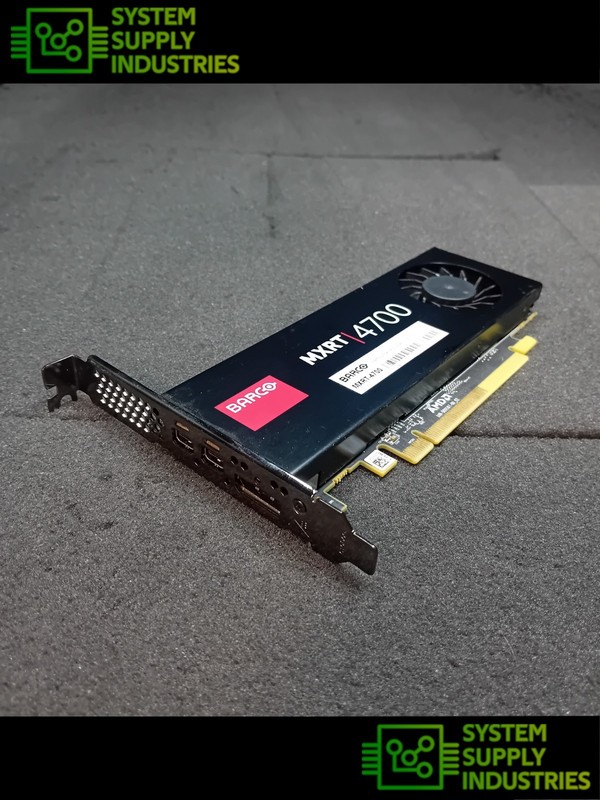AMD Barco 4GB GDDR5 DisplayPort Mini-DP Graphics Card P/N  MXRT 4700