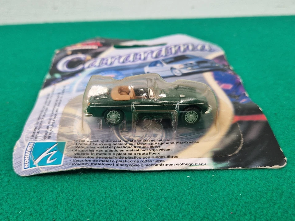 Rare Hongwell Cararama MGB GT Die-Cast Car Carded in Bubble Pack 1:72 - Image 2 of 4