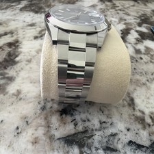 Rolex Datejust Green Baton Dial Date Stainless Steel 41mm Men's Watch 126300 5