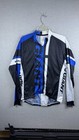 Giant Ride Giant Bike Cycling Jersey Long Sleeve Zip Mens XL XXL Black Blue