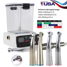 SANDENT Dental Brushless LED Electric Micro Motor 1:1/1:5 Increasing Handpiece