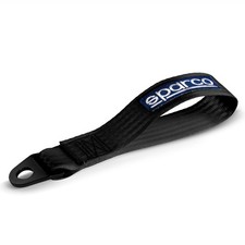 Sparco Tow Strap – Fixed Length - Race Rally Motorsport - Black