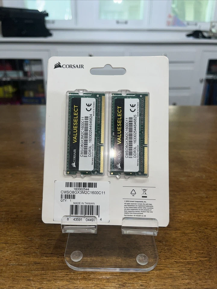 Corsair ValueSelect SO-DIMM 8 GB (2x 4 GB) Dual-Kit, NEW. #y16 - Image 2 of 2