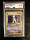 1999 Pokémon TCG Mewtwo Base Set Holo Unlimited Rare PSA 8