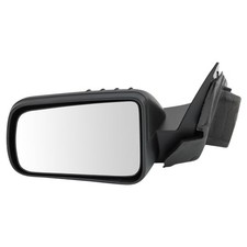 Driver Side Mirror Assembly Power Textured Black Non Foldaway Compatible with