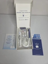 Triple Bristle Original Sonic Toothbrush | Rechargeable 31,000 VPM Tooth Brush |