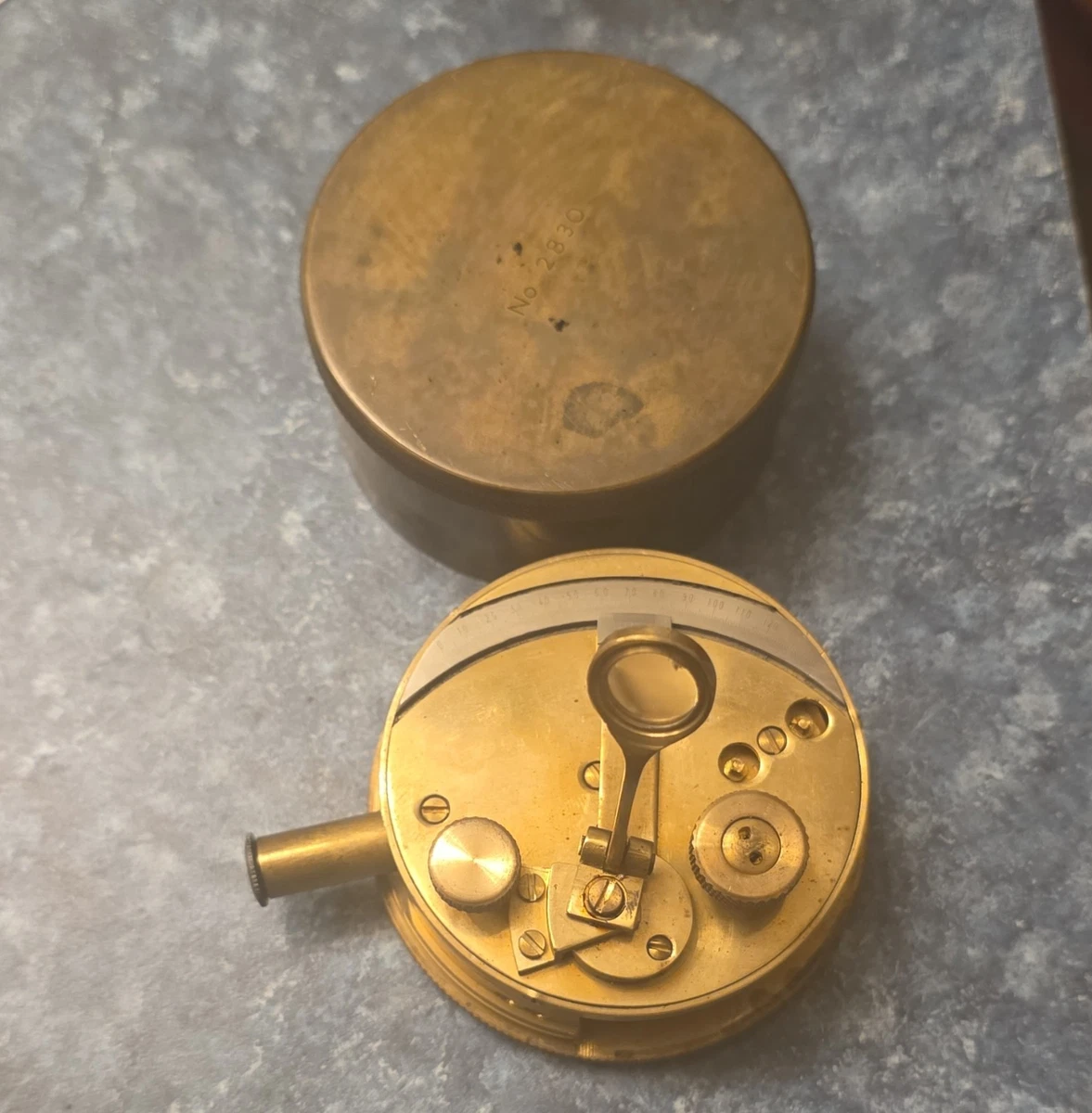 Antique Original Antique Maritime Navigational Instruments for