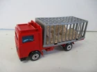 Matchbox Lesney Superfast SF35 Zoo Truck- gray cage, tan lions, loose
