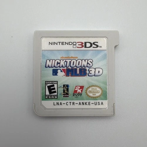 Nicktoons MLB 3D (Nintendo 3DS, 2012) | Cartridge Only