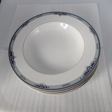 Christopher Stuart Thailand Y0230 4 Rimmed Soup/ Salad Bowls.  Read Description 