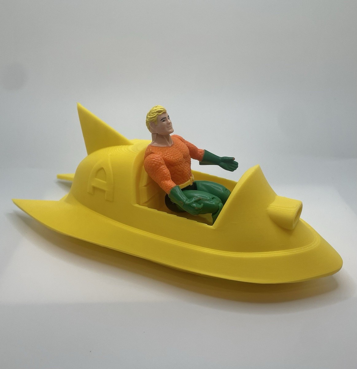 ギラギンド　オールスペクトルマンコレクション 緑成形 Vintage Kenner DC Super Powers Aquaman Jetski 1984 Custom Part
