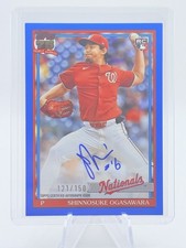 2026 TOPPS SERIES 1 Shinnosuke Ogasawara RC Blue /150 AUTO Nationals 91A-SHIN