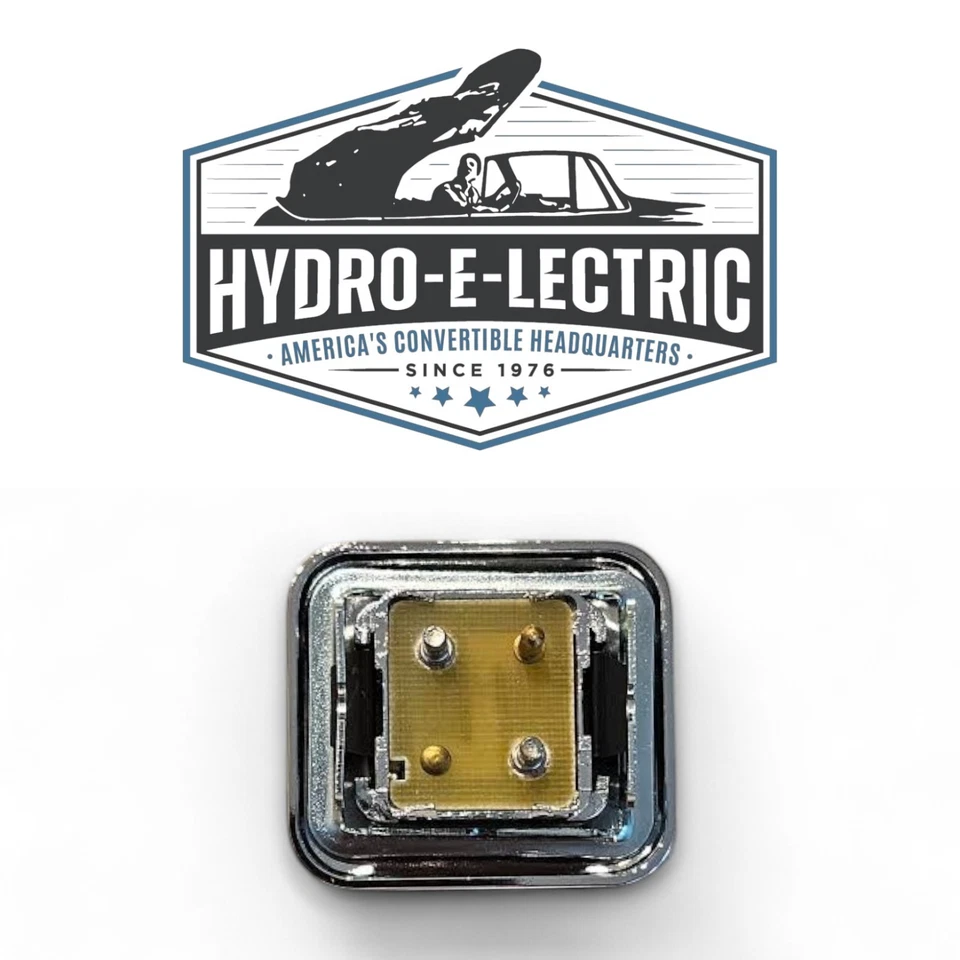 Nuevo interruptor de bloqueo eléctrico Chevrolet Chevy II Nova 1968-1970 - botón único - par Foto 3 de 4