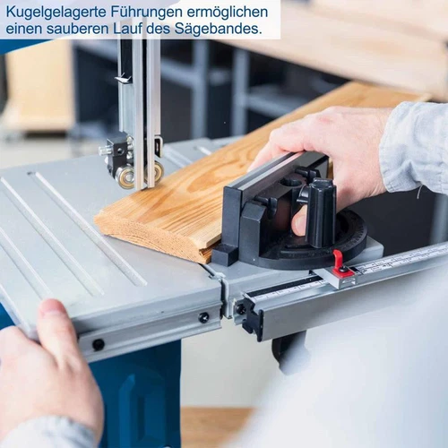 Scheppach Bandsäge HBS261 Sägeband bis 245mm Breite/130mm Höhe Querschneidlehre - Bild 7 von 18