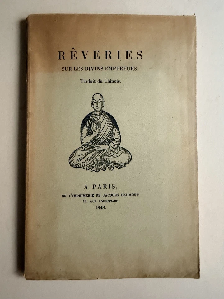 Reveries sur les divins Empereurs, China, divins Empereurs, Chinesisch - Bild 1 von 1