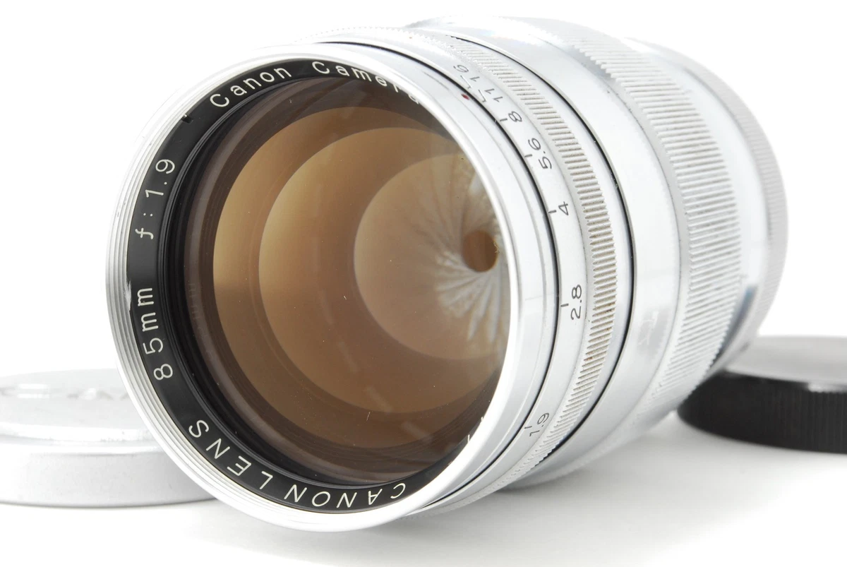 CANON LENS 85mm 1:1.8 L39 ライカスクリューマウント 85mm Focal L39 Mount Camera Lenses for sale | eBay