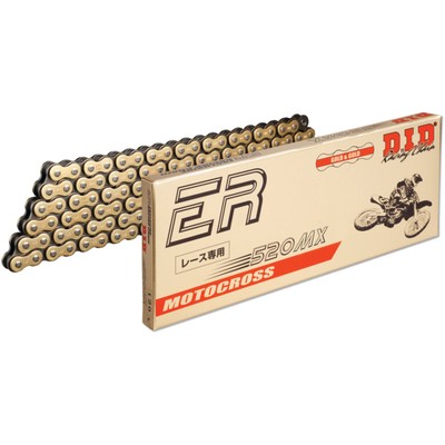 Rollenkette DID520MXG&B/112C   Offene Kette Clipschloss für Motocross & Racing A