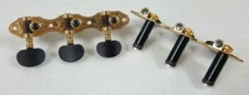 1/14 Classical Guitar Machine Head, free friction shafts ebony button 405G-E2-S4
