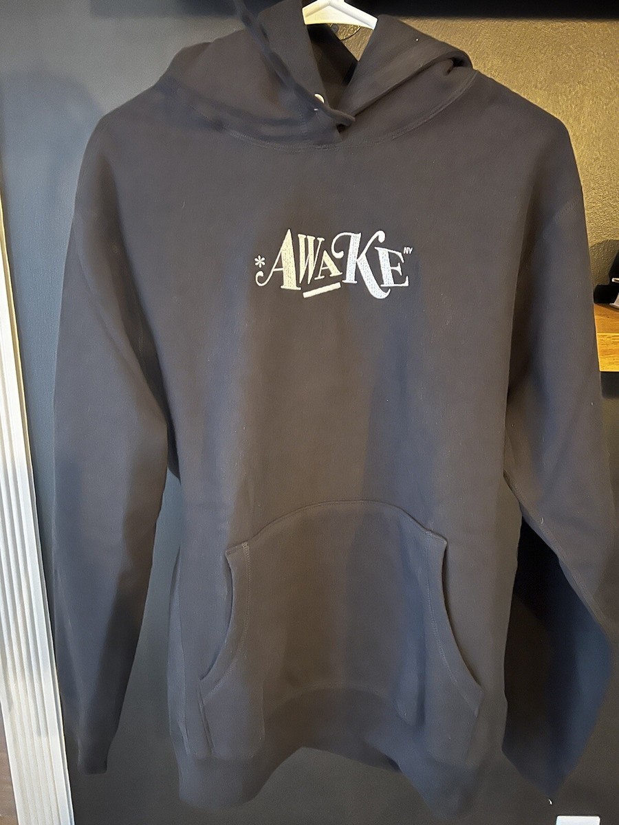 中古 希少XL Awake NY x OJAS Logo Hoodie - トップス