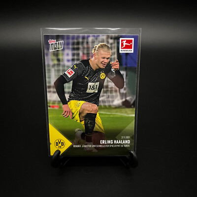 Topps NOW | ERLING HAALAND | Borussia Dortmund | 50 Tore | BUNDESLIGA | #083