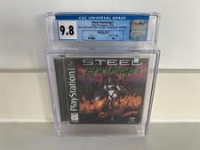 Steel Harbinger (PS1, Playstation 1) CGC 9.8 A++ New Sealed Graded WATA VGA