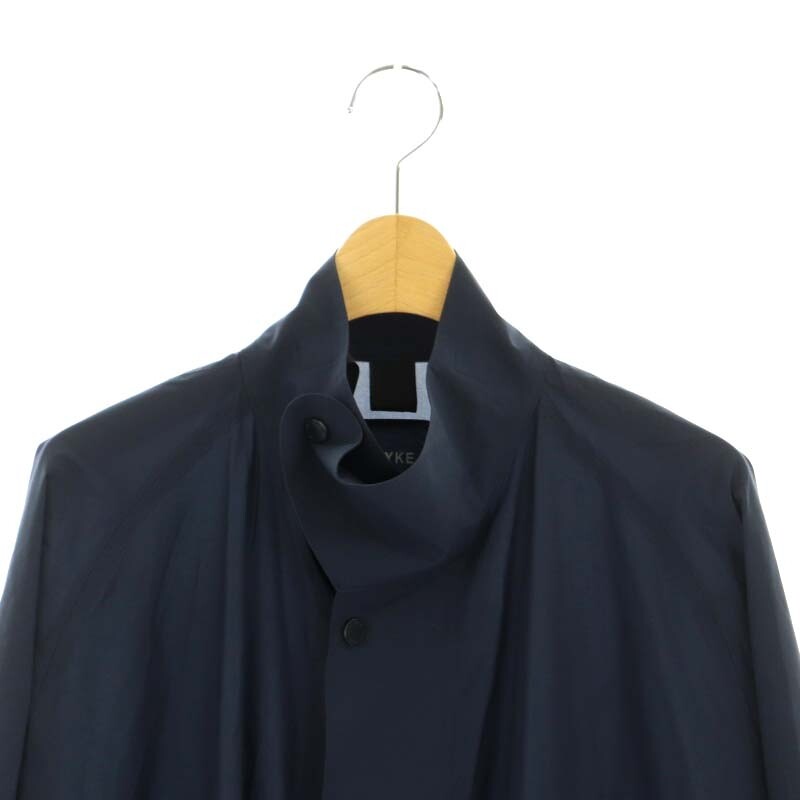 Hyke Pertex Military Coat Outer Blouson 5 Xl Navy Blue /Yq Hyke Pertex Military Coat Outer Blouson 5 Xl Navy Blue /Yq