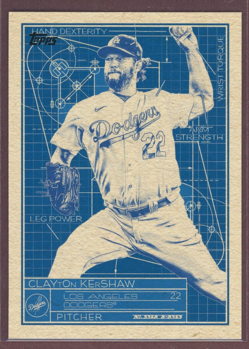 2024 Topps: Series 1 Superstar Blueprint #19 Clayton Kershaw
