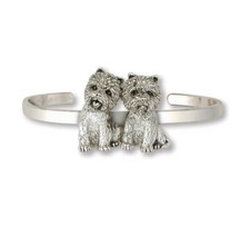 Westie Bracelet Jewelry Sterling Silver Handmade West Highland White Terrier Bra