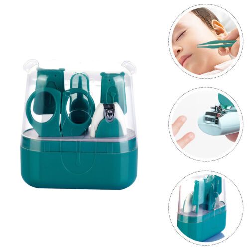 Nail Scissors Set Trimmer Kids Clipper Infants Grip Scratch