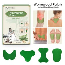40PCS Wormwood Hot Moxibustion Patches Neck/Knee/Waist Pain Relief Plaster Pads
