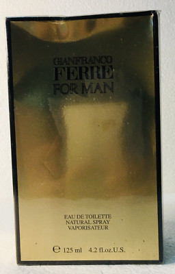 Ferre for Men Gianfranco Ferre for Men Eau de Toilette 125ml New in Sealed Box