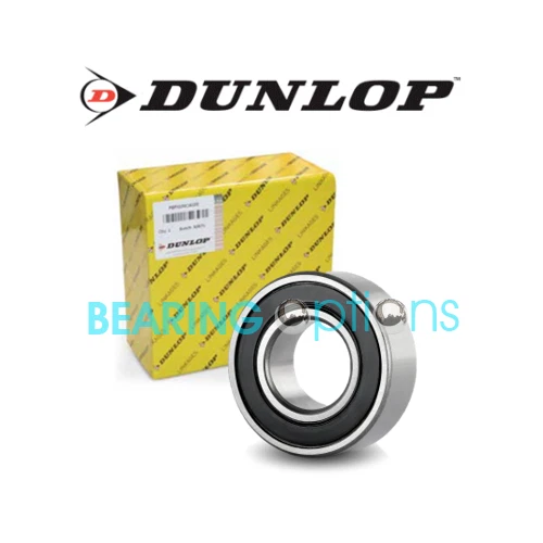 6002 2RS Dunlop Rubber Sealed Bearing 15mm X 32mm X 9mm - High Quality