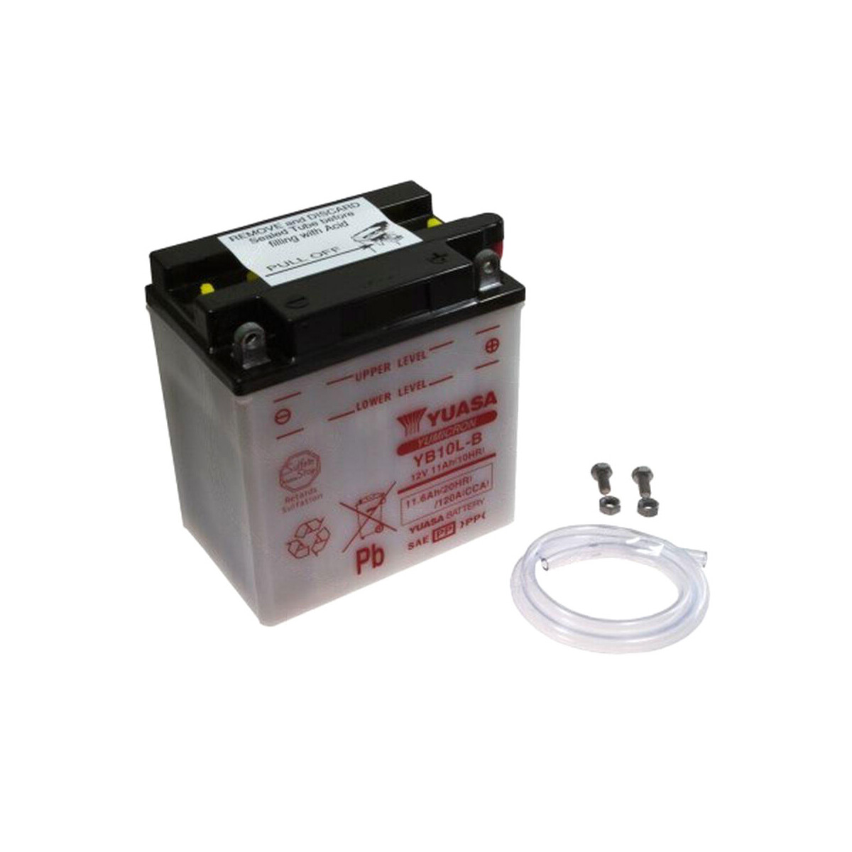 BATTERIA YB10L-B YUASA E01078 SENZA   PIAGGIO 125 X9 EVOLUTION 2007-2007