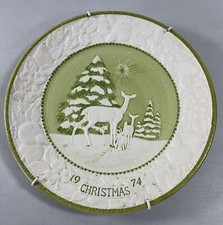 Vintage Metlox 1974 It Came Upon A Midnight Clear Potteries Songs of Christmas 