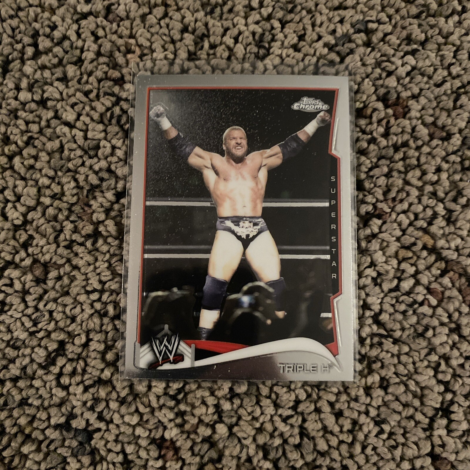 2014 Topps WWE Chrome Triple H #51 Legend Invest!