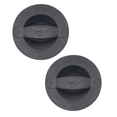 Pyrex 516-RRD-PC Black Replacement Cover Lid for 2-Cup Measuring Cup (2-Pack)