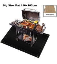 Big Fire Pit Mat for decking  Fireproof Mat Charcoal BBQ Mat Flame Retardant Mat