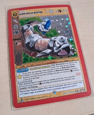 MetaZoo Slide-Rock Bolder ( Cryptid Nation 2. Edition ) Holo