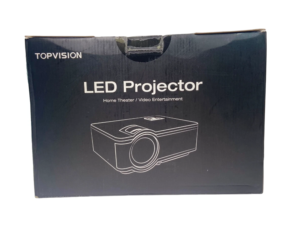 TopVision LED Projector Home Theater T6 1080p Full HD