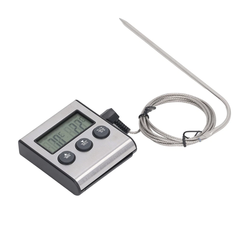 Meat Thermometer Electronic With Probe Digital Oven For Cooking Kitchen HAN