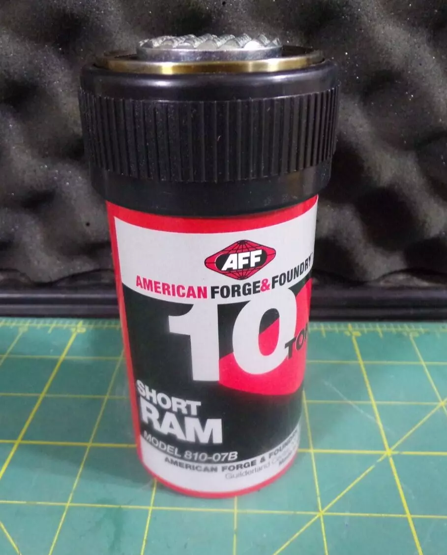 AMERICAN FORGE AFF 810-07B 10 Ton 2#034; Stroke Hydraulic Cylinder (G) eBay