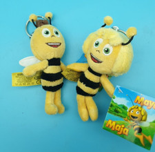 Biene Maja Plüsch Schlüsselanhänger Anhänger Stofftier Maya Willi 11cm Neu