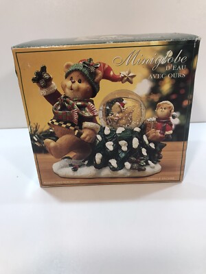 Christmas bear mini water globe Costco