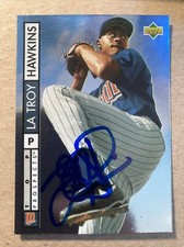 1994 Upper Deck #548 LaTroy Hawkins AUTO AUTOGRAPHED Card Minnesota Twins